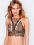 Lace-up High-neck Bra