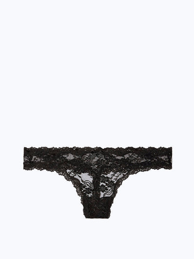Floral Lace Thong Panty