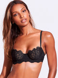 Wicked Unlined Uplift Bra Dark