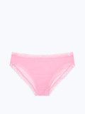Lace-trim High-leg Brief Panty