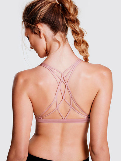Braid-back Sport Bra