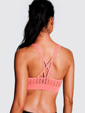 Seamless High-neck Sport Bra
