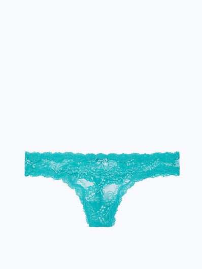 Floral Lace Thong Panty