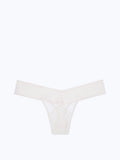 Dot Mesh Thong Panty