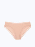 Lace-trim High-leg Brief Panty